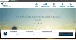 Desktop Screenshot of darwinairport.com.au